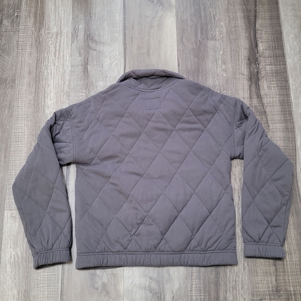 Abercrombie & Fitch Soft A&F Collection Quilted Quarter Zip Sweatshirt - Picture 4 of 11